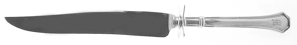 Columbia (Sterling, 1912) Small Steak Carving Knife with Stainless Blade by Reed & Barton-1