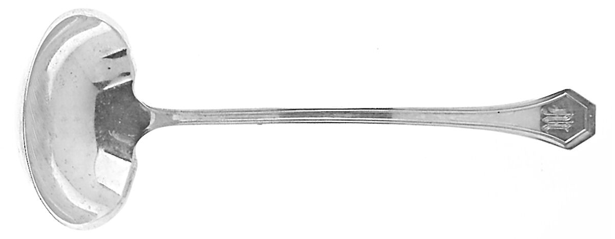 Columbia (Sterling, 1912) Solid Piece Cream Ladle by Reed & Barton-1