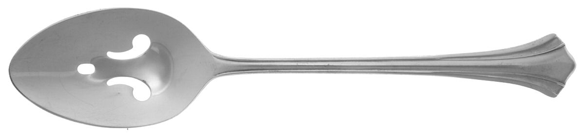 Colonnade (Stainless) Pierced Tablespoon (Serving Spoon) by Reed & Barton-1