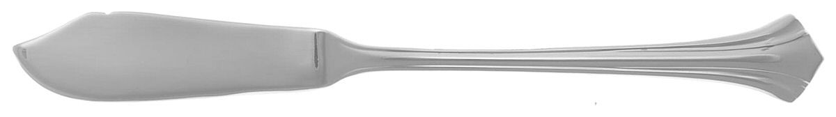Colonnade (Stainless) Flat Handle Master Butter Knife by Reed & Barton-1