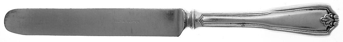 Commonwealth (Silverplate, 1939) Blunt Hollow Knife with Bolster by Reed & Barton-1