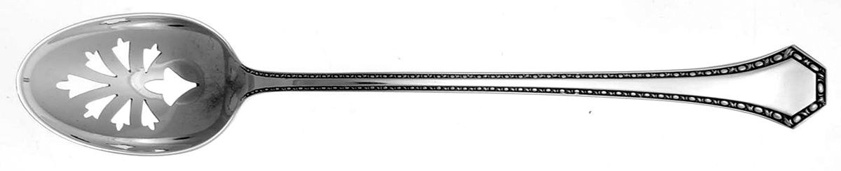 Copley (Sterling, 1912) Pierced Bowl Short Handle Olive Spoon by Reed & Barton-1