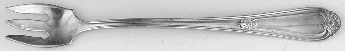 Corsican (Silverplate) Cocktail/Seafood Fork by Reed & Barton-1