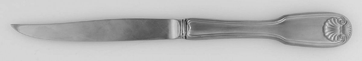 Colonial Shell (Stainless, 1961) Individual Steak Knife Hollow Handle by Reed & Barton-1