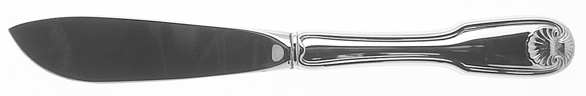 Colonial Shell (Stainless, 1961) Hollow Handle Master Butter Knife by Reed & Barton-1