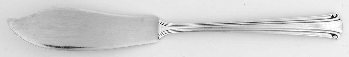 Cotillion (Sterling, 1938) Flat Handle Master Butter Knife by Reed & Barton-1