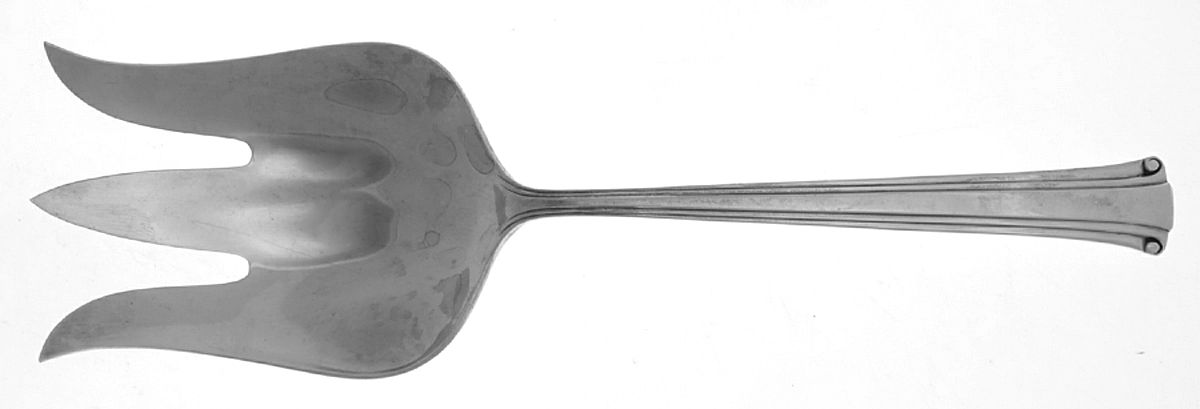 Cotillion (Sterling, 1938) Solid Salad Serving Fork by Reed & Barton-1