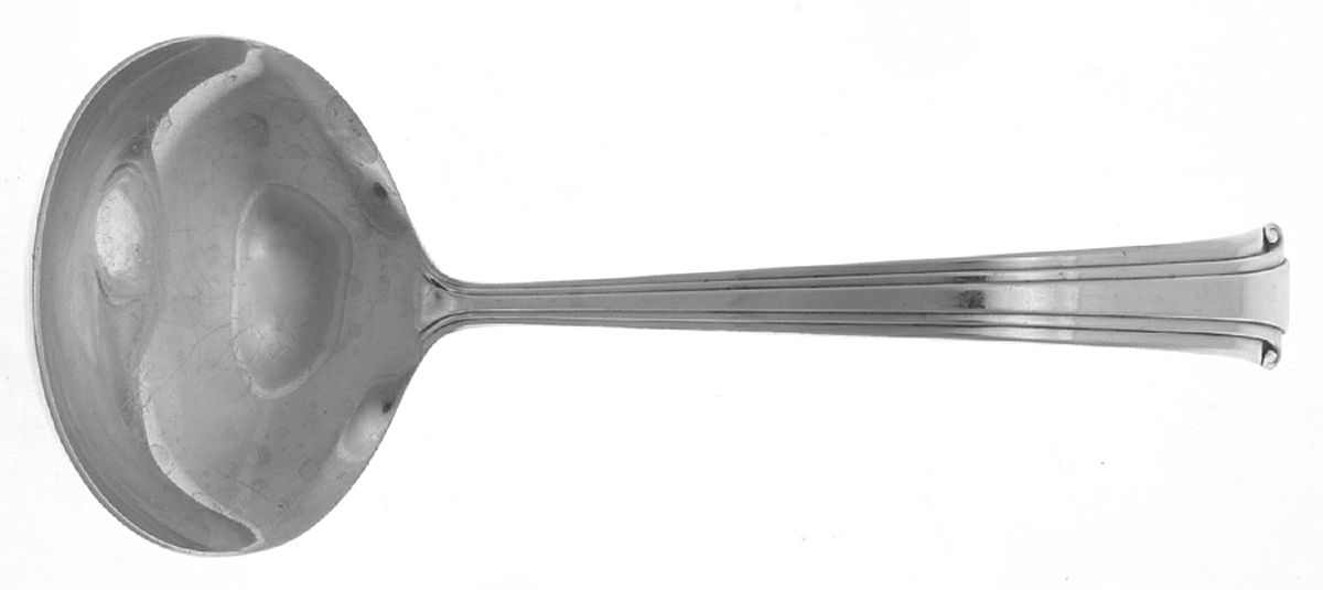 Cotillion (Sterling, 1938) Solid Gravy Ladle by Reed & Barton-1