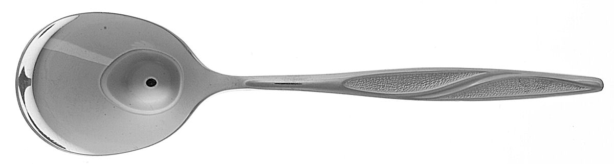 Crescendo (Stainless, Textured) Sugar Spoon by Reed & Barton-1