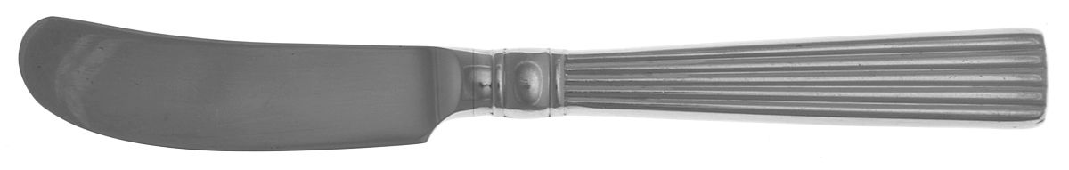 Crescendo (Stainless, Glossy) Butter Spreader Hollow Hdl-Paddle/Stainless Blade by Reed & Barton-1