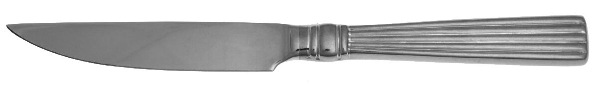 Crescendo (Stainless, Glossy) Steak Knife Individual Hollow, No Serrate HC by Reed & Barton-1