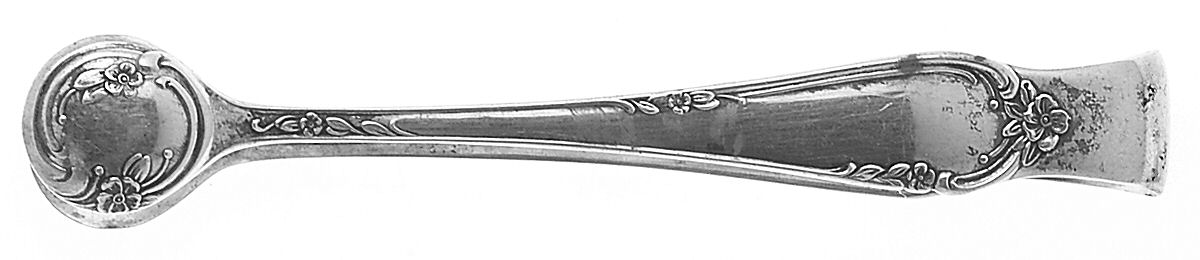 Dancing Flowers (Sterling, 1950) Sugar Tongs by Reed & Barton-1