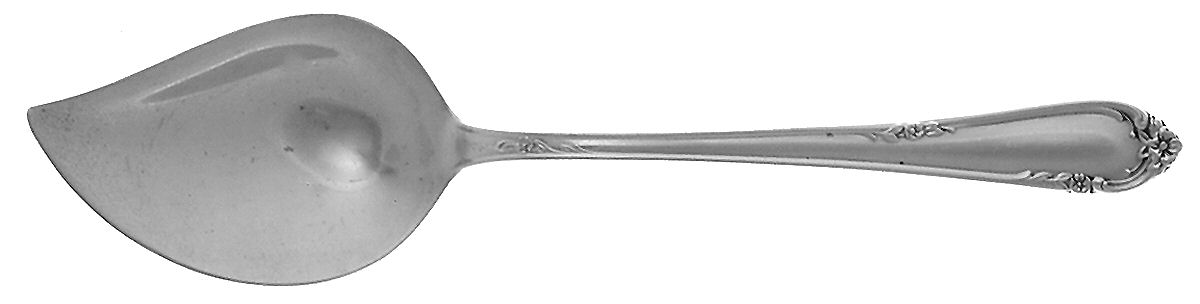 Dancing Flowers (Sterling, 1950) Large Solid Jelly Server by Reed & Barton-1