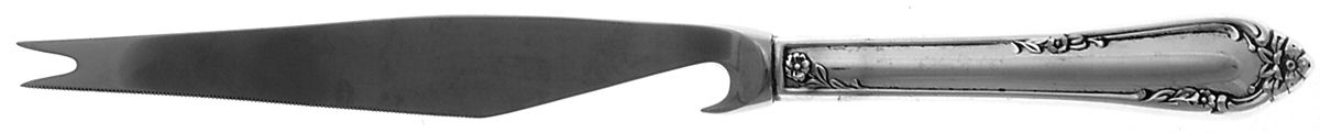 Dancing Flowers (Sterling, 1950) Hollow Handle Bar Knife by Reed & Barton-1