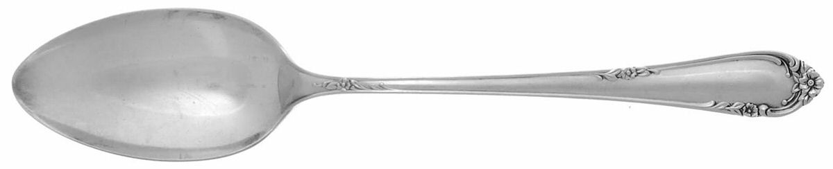 Dancing Flowers (Sterling, 1950) Tablespoon (Serving Spoon) by Reed & Barton-1