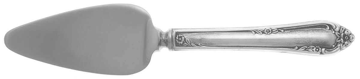Dancing Flowers (Sterling, 1950) Cheese Server with Stainless Blade by Reed & Barton-1