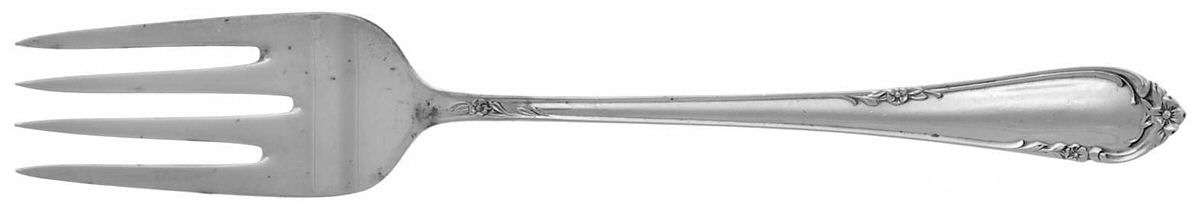 Dancing Flowers (Sterling, 1950) Individual Salad Fork by Reed & Barton-1
