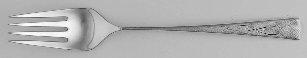 Da Vinci-Engraved (Sterling, 1967) Individual Salad Fork by Reed & Barton-1