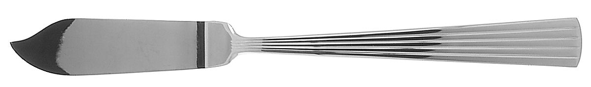 Delphi (Stainless) Flat Handle Master Butter Knife by Reed & Barton-1