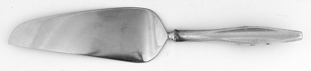Denmark (Silverplate, 1963) Pie & Cake Server with Stainless Blade by Reed & Barton-1