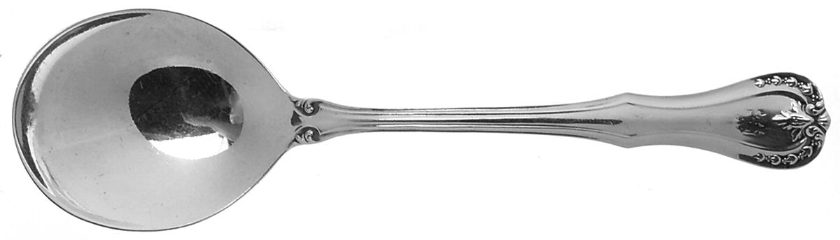 Devon (Sterling, 1911) Round Bowl Soup Spoon (Gumbo) by Reed & Barton-1