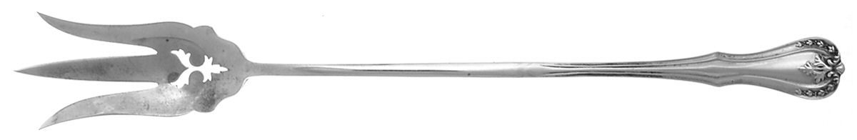 Devon (Sterling, 1911) Large Lettuce Serving Fork by Reed & Barton-1