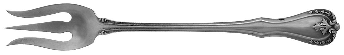 Devon (Sterling, 1911) Short Handle Pickle/Olive Fork by Reed & Barton-1