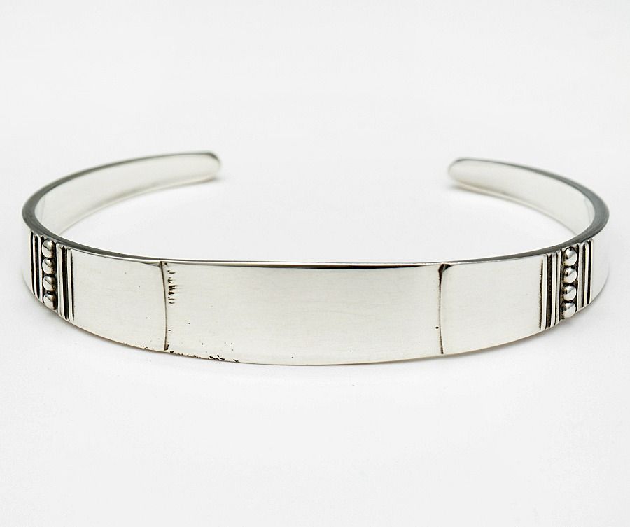 Diadem (Sterling, 1967) Cuff Bracelet by Reed & Barton-1