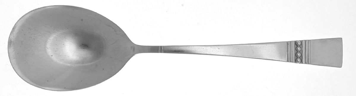Diadem (Sterling, 1967) Solid Smooth Casserole Spoon by Reed & Barton-1