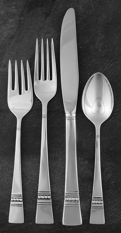 Diadem (Sterling, 1967) 4 Piece Place Size Setting by Reed & Barton-1
