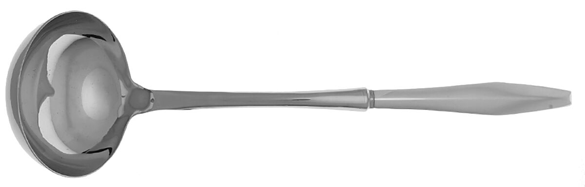 Diamond (Sterling, 1958) Soup Ladle with Stainless Bowl HC by Reed & Barton-1