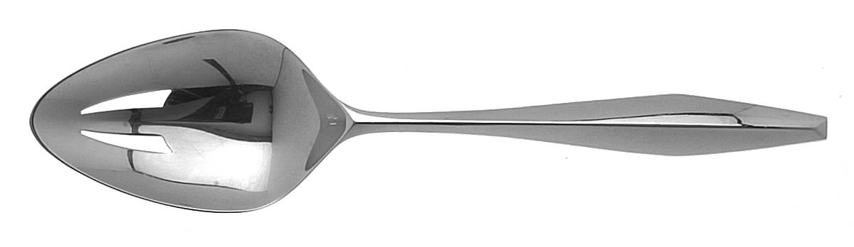 Diamond (Sterling, 1958) Pierced Tablespoon (Serving Spoon) by Reed & Barton-1
