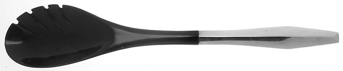 Diamond (Sterling, 1958) Salad Serving Fork with Plastic Prongs by Reed & Barton-1