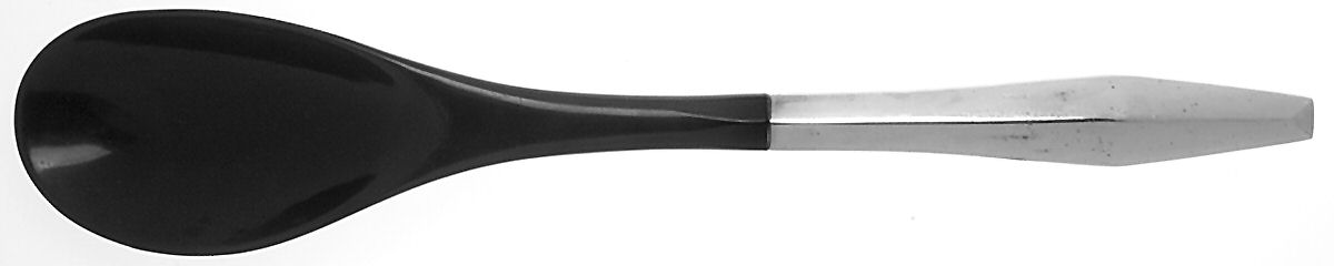 Diamond (Sterling, 1958) Salad Serving Spoon with Plastic Bowl by Reed & Barton-1
