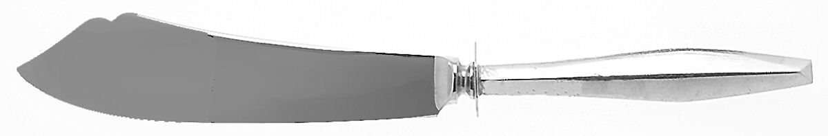 Diamond (Sterling, 1958) Cake Knife with Stainless Blade by Reed & Barton-1