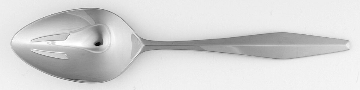 Diamante (Stainless) Pierced Tablespoon (Serving Spoon) by Reed & Barton-1
