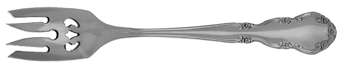Dickenson (Stainless) Ramekin Fork Large Solid HC by Reed & Barton-1