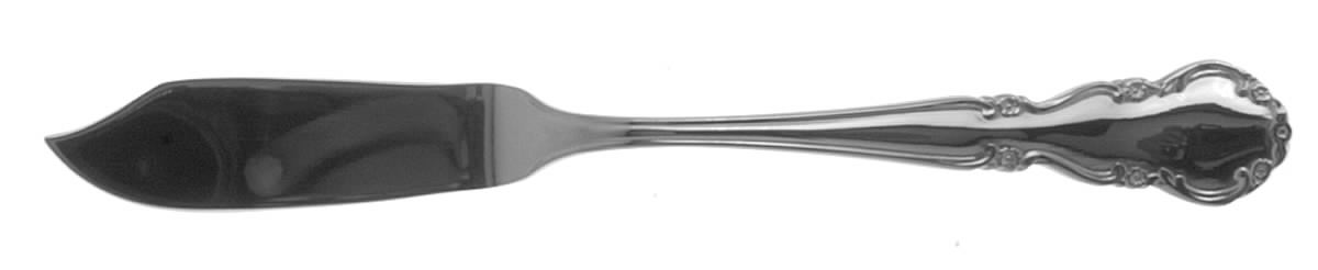 Dickenson (Stainless) Flat Handle Master Butter Knife by Reed & Barton-1
