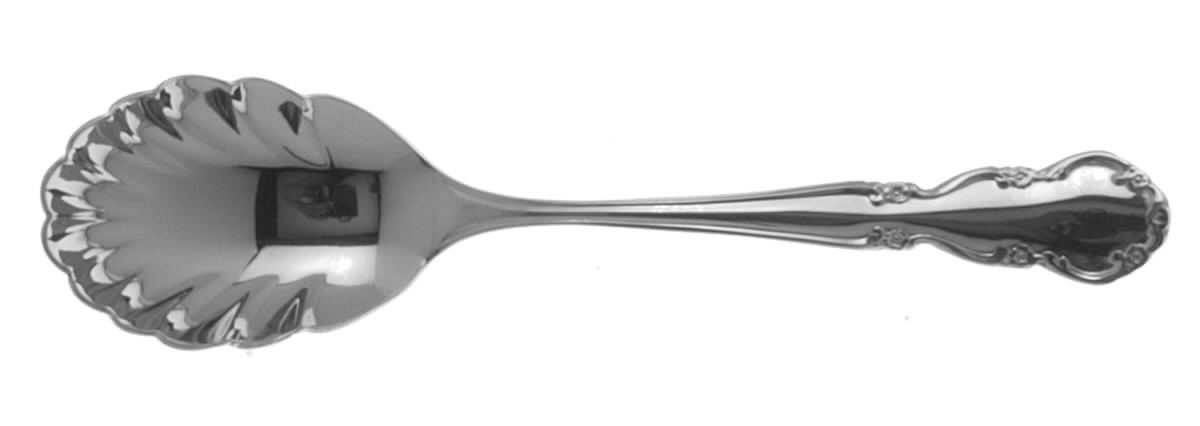 Dickenson (Stainless) Sugar Shell Spoon by Reed & Barton-1