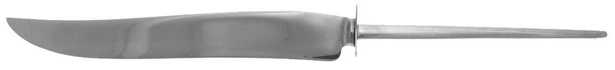 Dimension (Sterling, 1961) Large Carving/Roast Knife StnlBl w/Sterling Guard by Reed & Barton-1