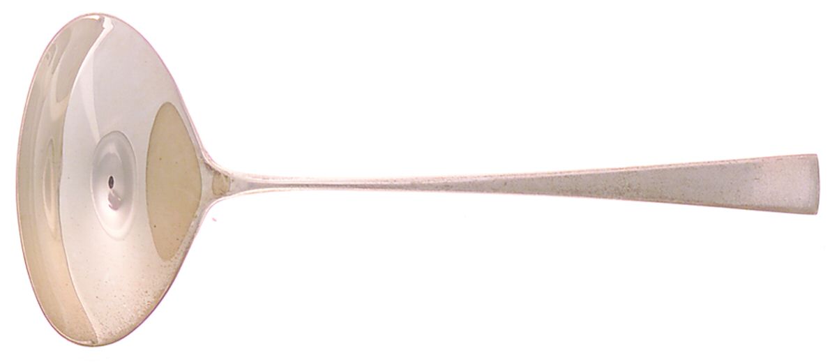Dimension (Sterling, 1961) Solid Piece Cream Ladle by Reed & Barton-1