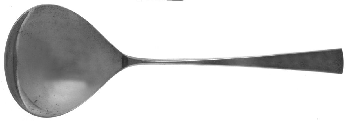 Dimension (Sterling, 1961) Solid Salad Serving Spoon by Reed & Barton-1