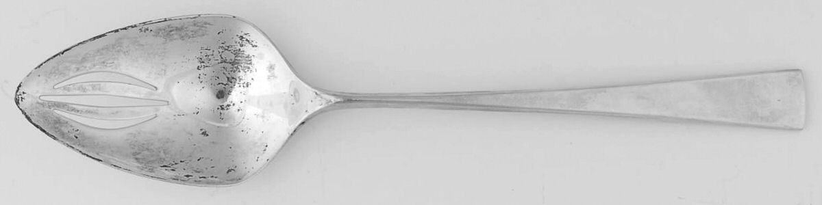 Dimension (Sterling, 1961) Pierced Tablespoon (Serving Spoon) by Reed & Barton-1