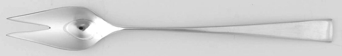 Dimension (Sterling, 1961) Short Handle Pickle/Olive Fork by Reed & Barton-1