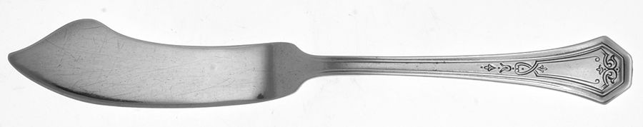 Dorothy Quincy (Sterling, 1912) Flat Handle Master Butter Knife by Reed & Barton-1