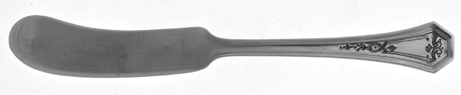 Dorothy Quincy (Sterling, 1912) Flat Handle Butter Spreader by Reed & Barton-1