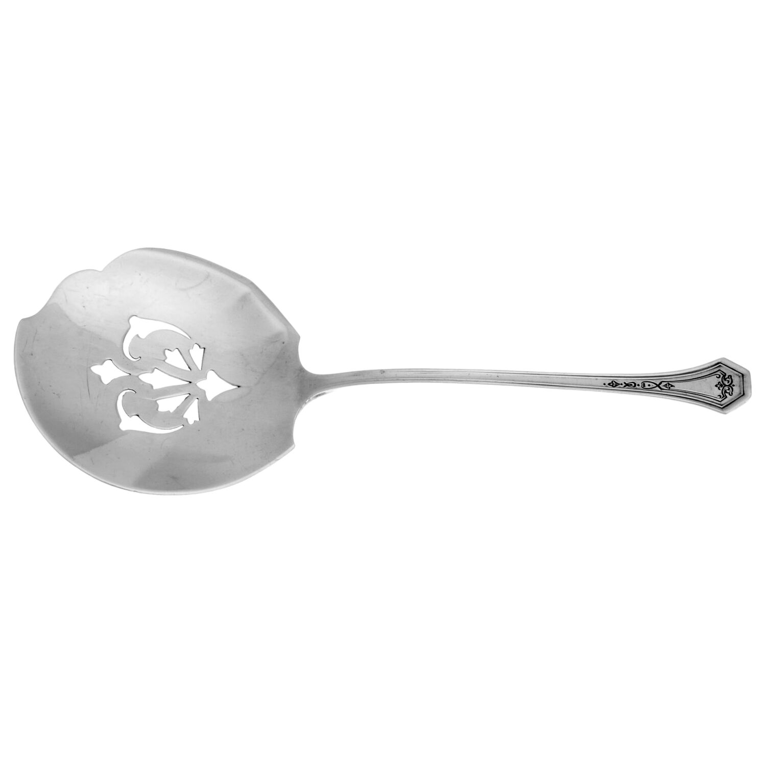 Dorothy Quincy (Sterling, 1912) Tomato Server, Solid Piece by Reed & Barton-1