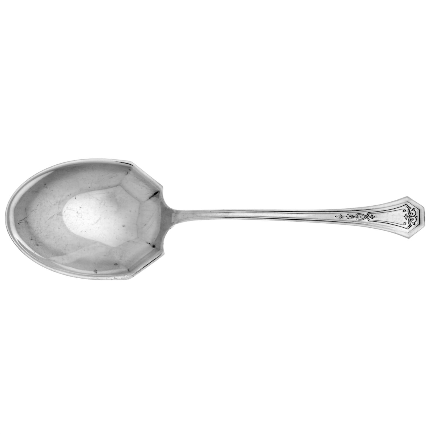 Dorothy Quincy (Sterling, 1912) Small Solid Berry/Casserole Spoon by Reed & Barton-1