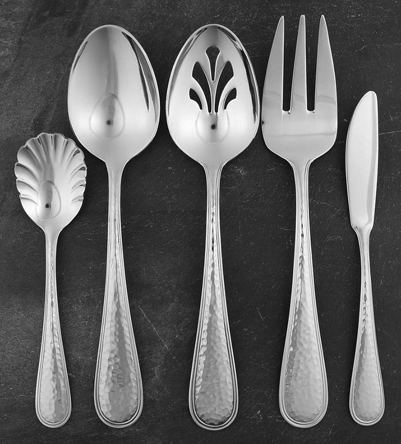 Dorado (Stainless) 5 Piece Hostess Set by Reed & Barton-1
