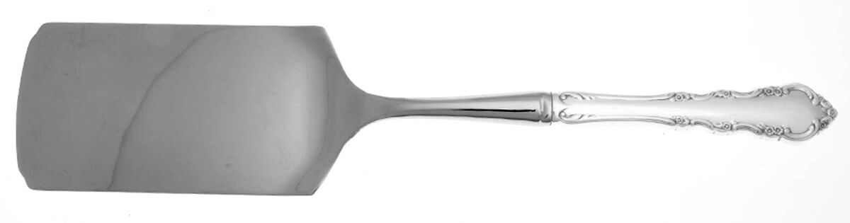Dresden Rose (Silverplate, 1953) Lasagna Server with Stainless Blade HC by Reed & Barton-1